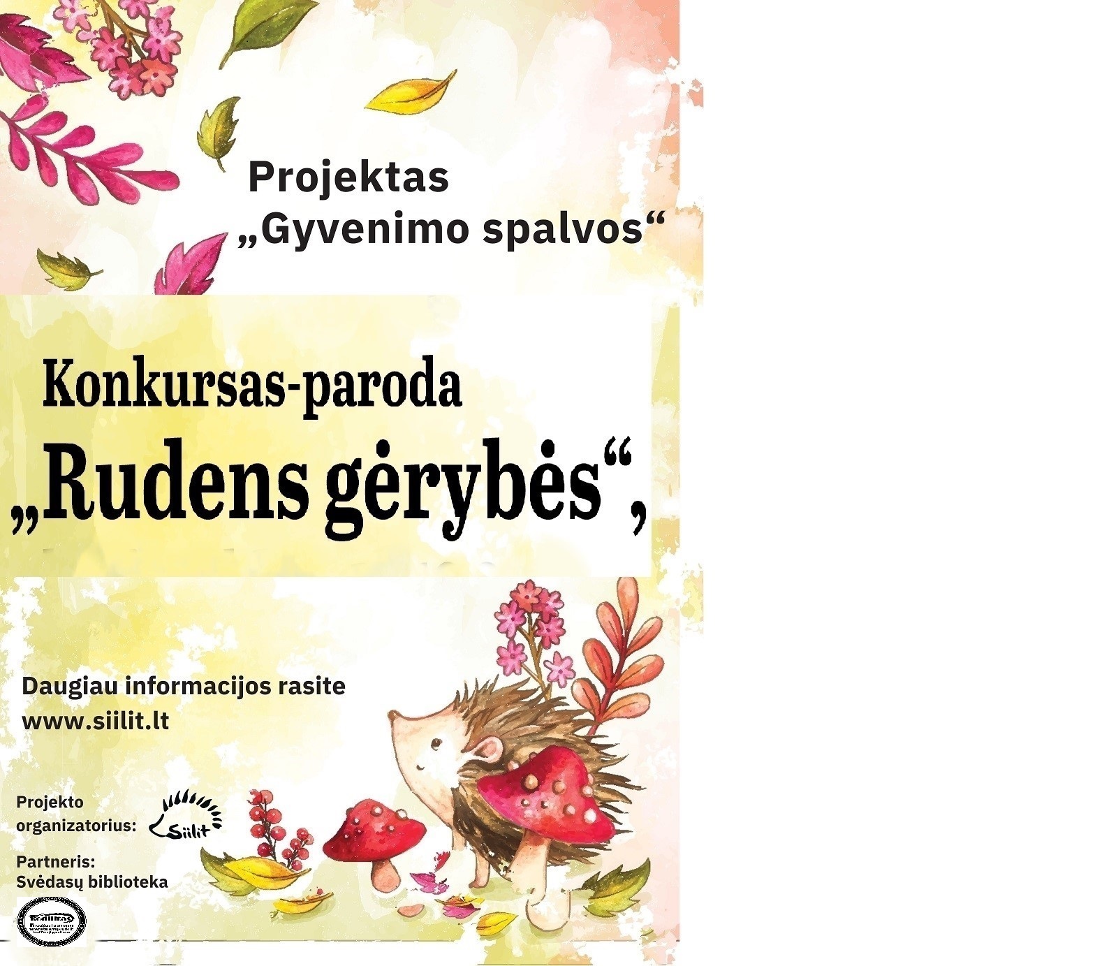 Konkursas - paroda "Rudens gėrybės"